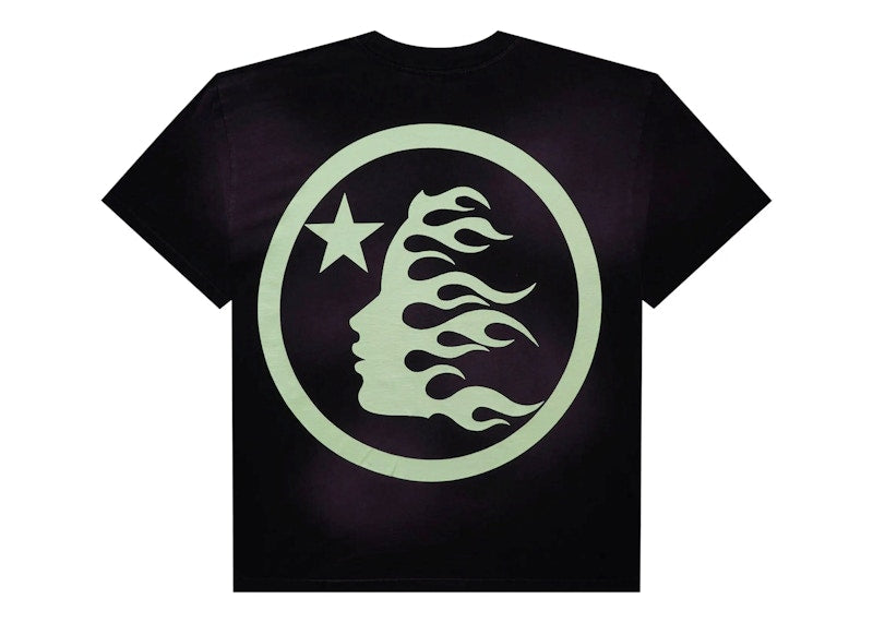 Hellstar Glow in the Dark Sports Logo T-shirt Purple