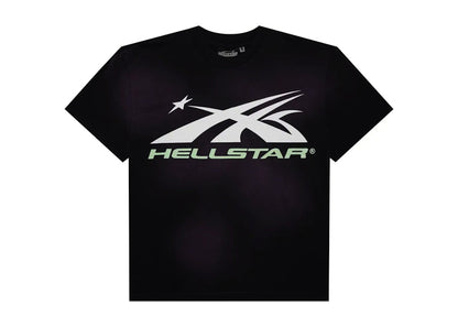 Hellstar Glow in the Dark Sports Logo T-shirt Purple
