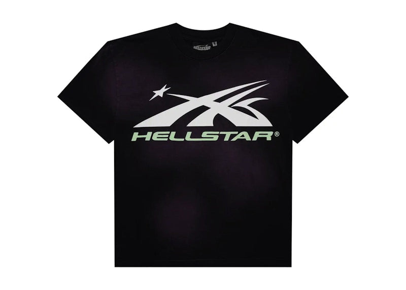 Hellstar Glow in the Dark Sports Logo T-shirt Purple