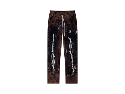 Hellstar Graffiti Sweatpants Brown