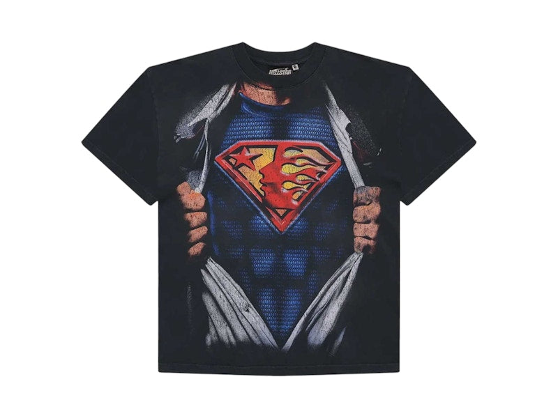 Hellstar Hellstar Superman T-shirt Black