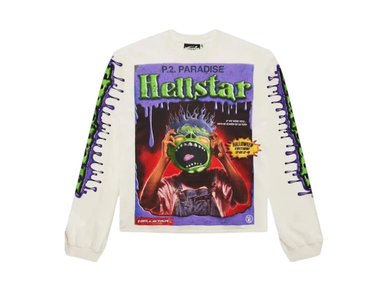 Hellstar Hellstar Zombie Longsleeve T-shirt White