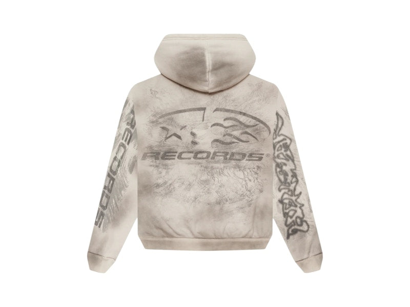 Hellstar Hstar Records Hoodie White