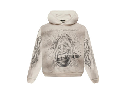 Hellstar Hstar Records Hoodie White