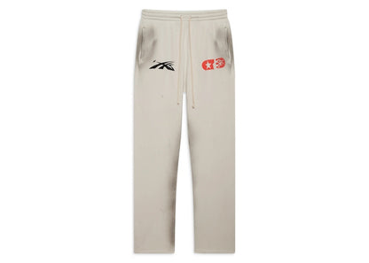 Hellstar If You Dont Like Us Beat Us Sweatpants White