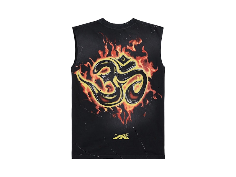 Hellstar Inner Peace Skeleton Sleeveless T-shirt Black