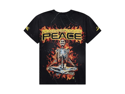 Hellstar Inner Peace Skeleton Tee Black