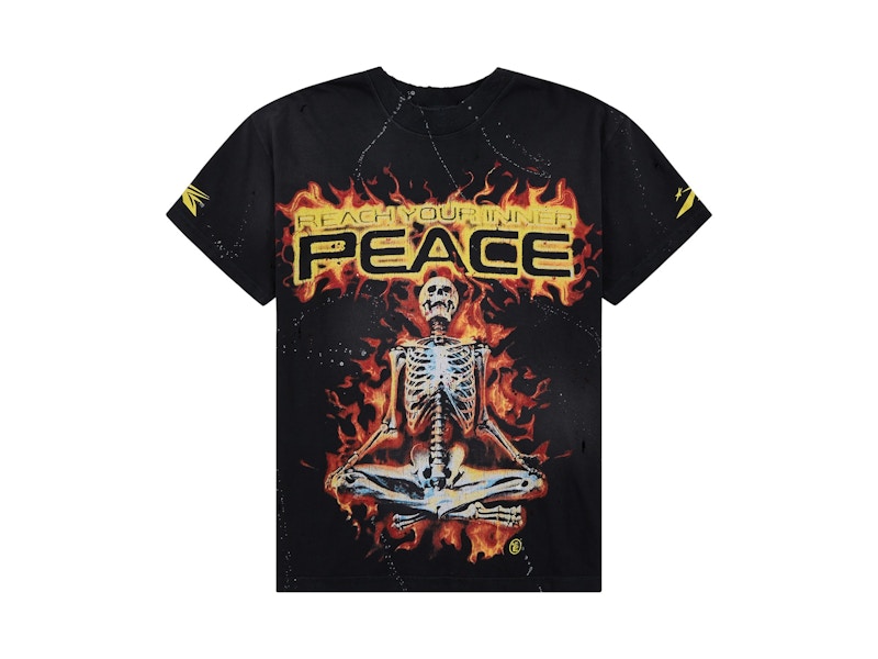 Hellstar Inner Peace Skeleton Tee Black