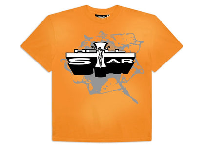 Hellstar Jesus T-Shirt Orange