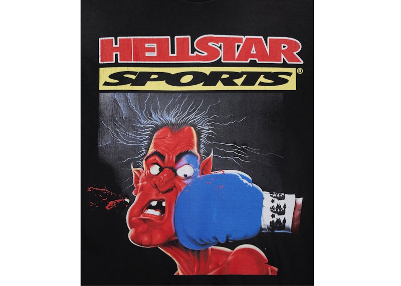 Hellstar Knock-Out T-shirt Black