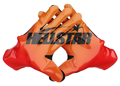 Hellstar Logo Gloves Orange