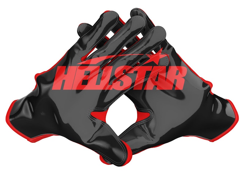 Hellstar Logo Gloves Red/Black