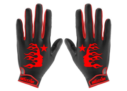 Hellstar Logo Gloves Red/Black