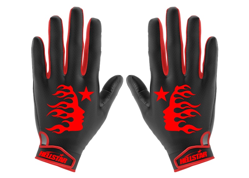 Hellstar Logo Gloves Red/Black