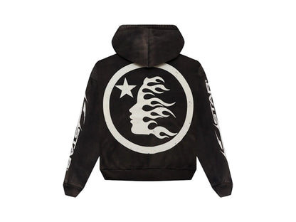 Hellstar Logo Zip-Up Black