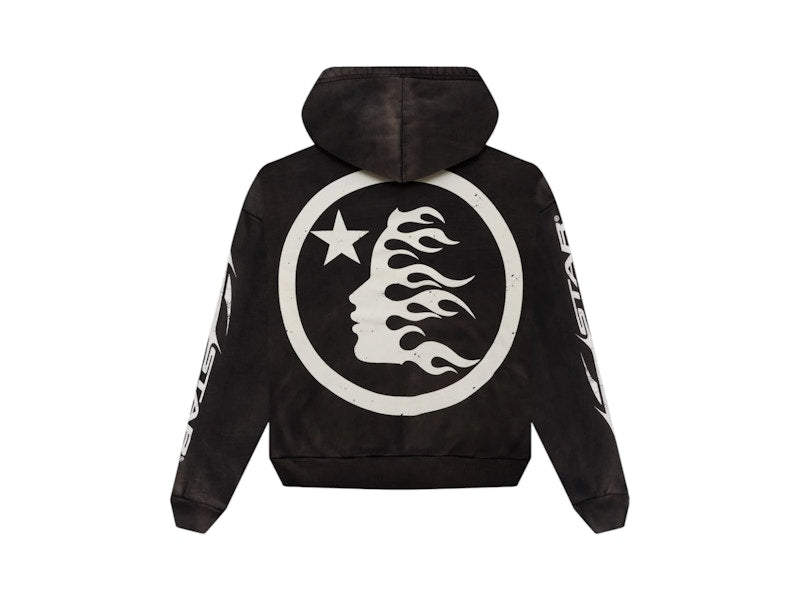 Hellstar Logo Zip-Up Black