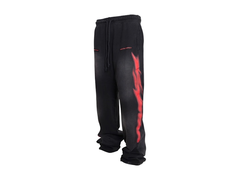 Hellstar Motion Blur Sweatpants Black