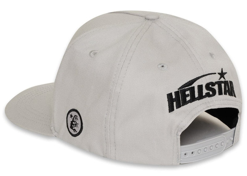 Hellstar NY Snapback Hat Grey
