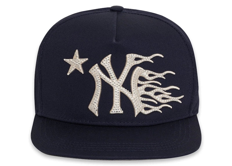 Hellstar NY Snapback Hat Navy