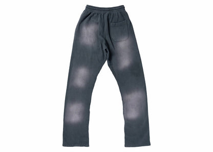 Hellstar No Guts No Glory Flare Bottom Sweatpants Midnight Dye Black