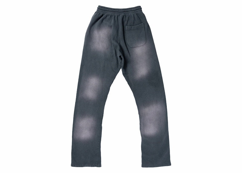 Hellstar No Guts No Glory Flare Bottom Sweatpants Midnight Dye Black