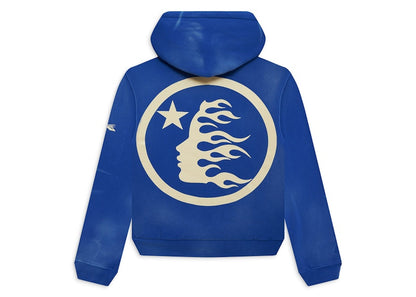 Hellstar No Guts No Glory! Hoodie Hoodie Blue