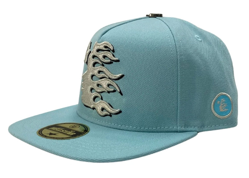 Hellstar OG Logo Fitted 59Fifty Hat Baby Blue