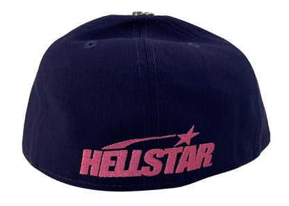 Hellstar OG Logo Fitted 59Fifty Hat Navy