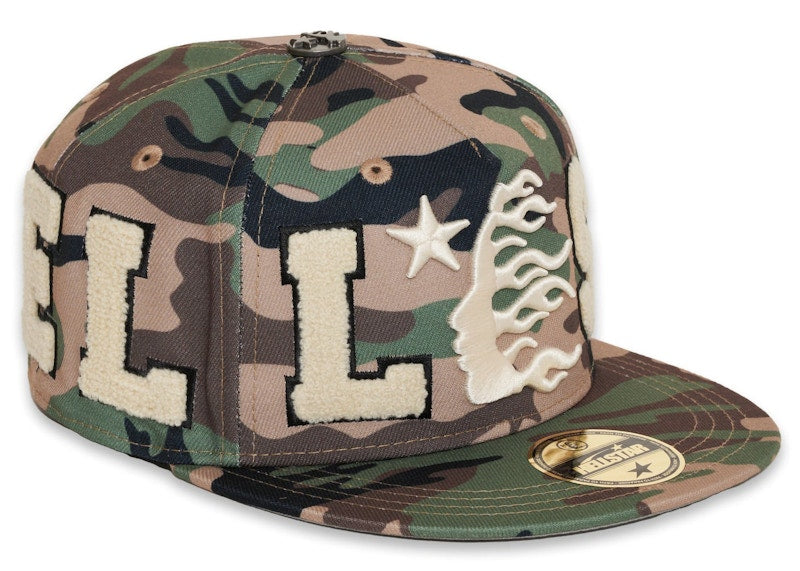 Hellstar OG Patch Fitted Hat Camo