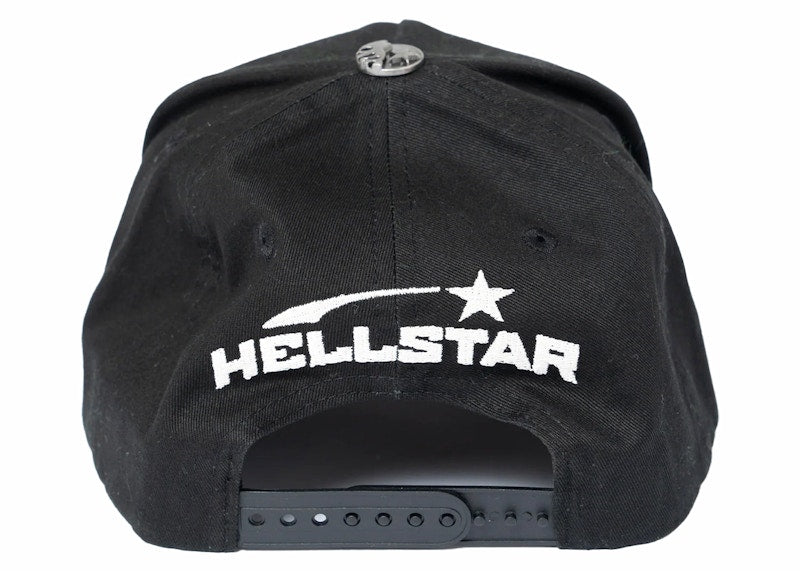 Hellstar OG Snapback Hat Black