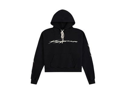 Hellstar Flame Hoodie Black