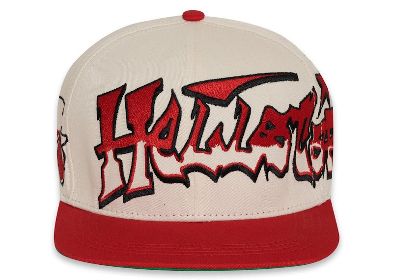 Hellstar Records Hat Snapback Red/White