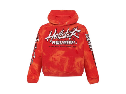 Hellstar Records Lava Hoodie Red