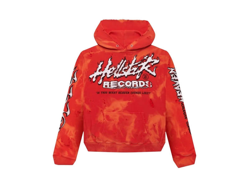 Hellstar Records Lava Hoodie Red