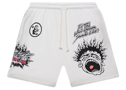 Hellstar Records Shorts White