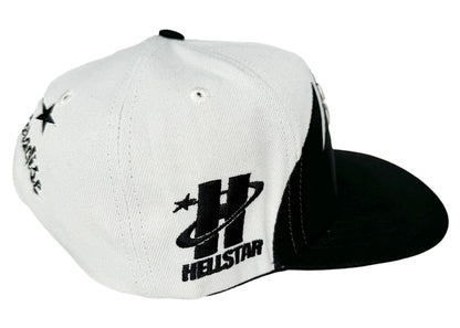 Hellstar Shark Teeth Snapback Off White/Black