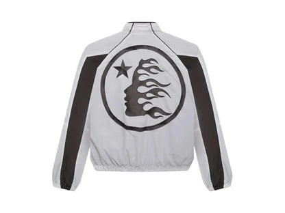 Hellstar Side Stripe Track Jacket White