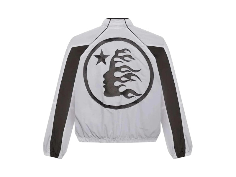 Hellstar Side Stripe Track Jacket White