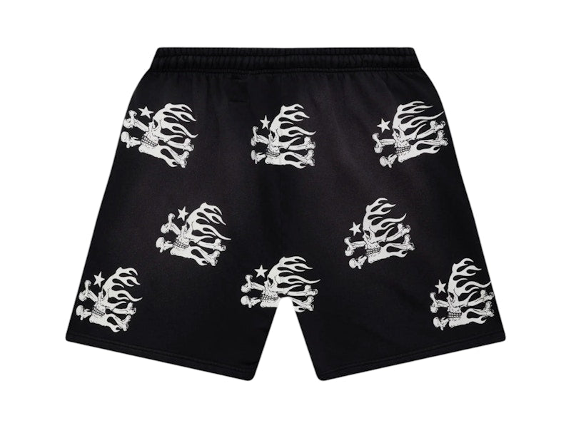 Hellstar Skull Shorts Black