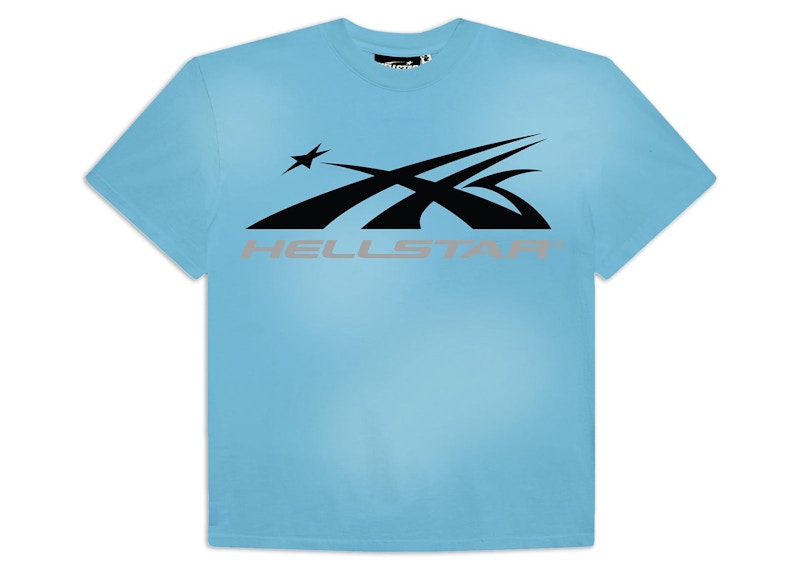 Hellstar Sports Core Logo Gel T-Shirt Blue