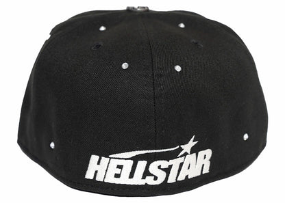 Hellstar Starry Night Fitted Hat Black