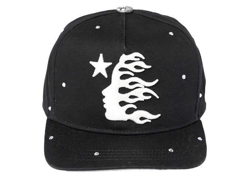 Hellstar Starry Night Snapback Hat Black