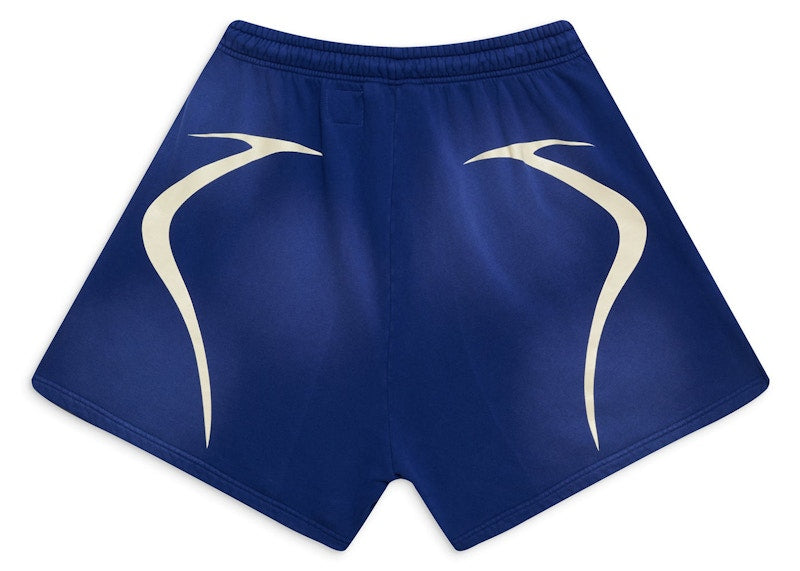 Hellstar Warm Up Shorts Blue