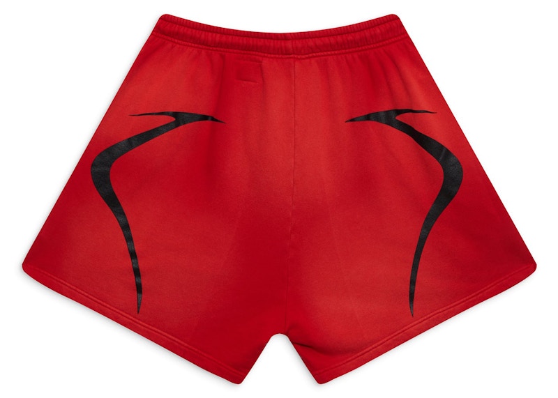 Hellstar Warm Up Shorts Red