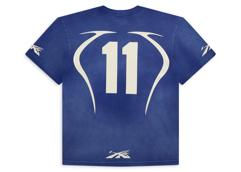 Hellstar Warm Up T-shirt Blue