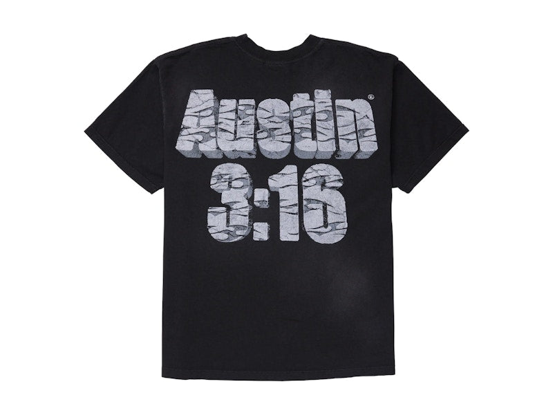 Hellstar Wrestlemania Austin 3:16 T-Shirt Black