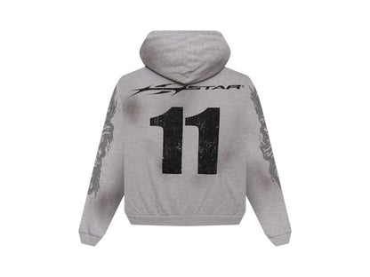 Hellstar Yoga Zip-Up Grey