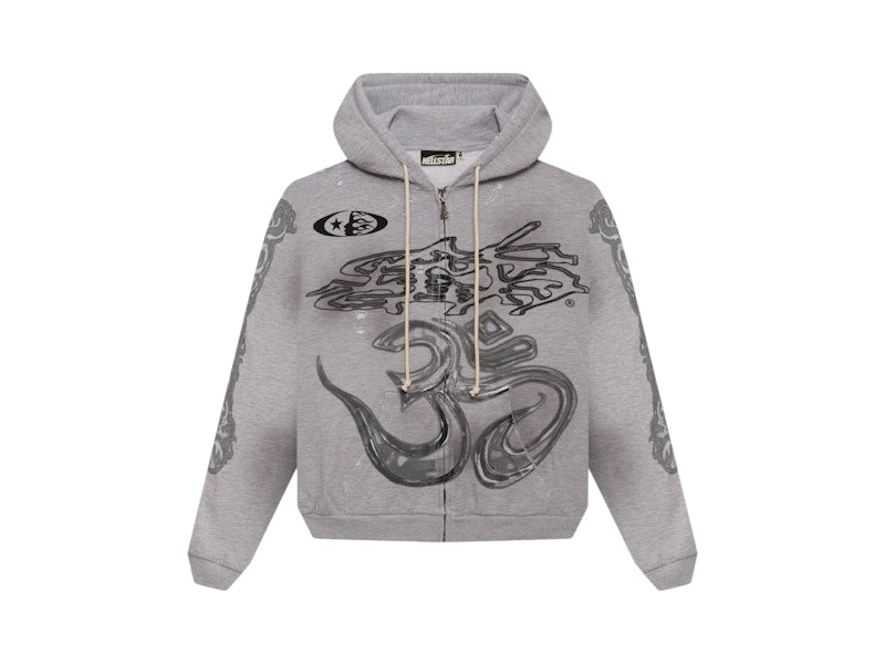 Hellstar Yoga Zip-Up Grey