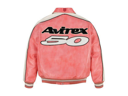 Hellstar x Avirex Jacket Salvage Red