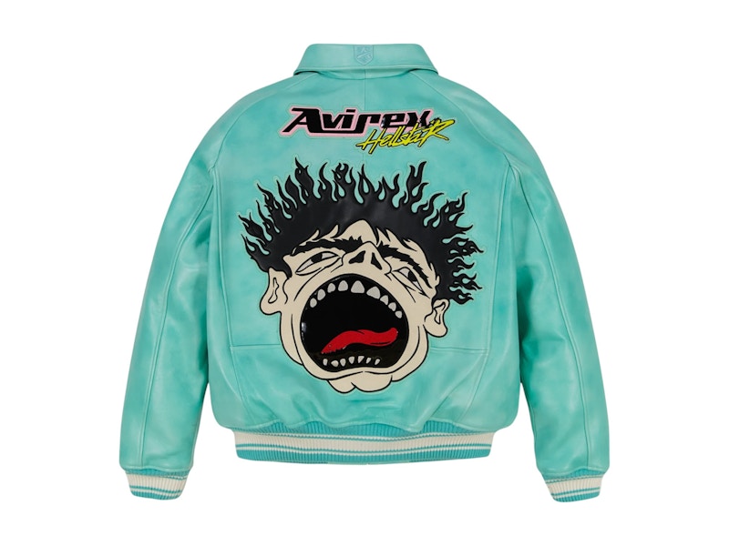 Hellstar x Avirex Jacket Turquoise